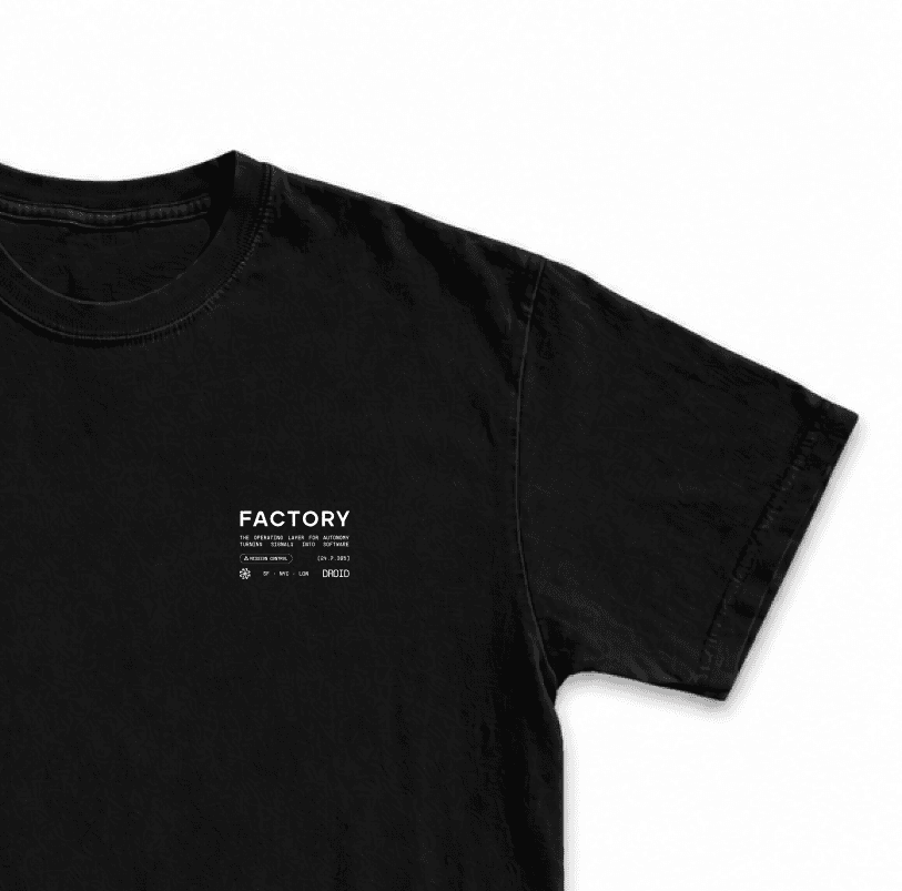 Factory Guild t-shirt